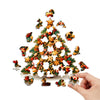 Christmas tree wooden Jigsaw puzzle - Unipuzzles