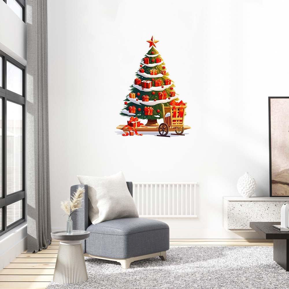 Christmas tree wooden Jigsaw puzzle - Unipuzzles