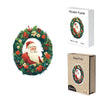 Christmas Wreath Holiday Wooden Original Puzzle - Unipuzzles