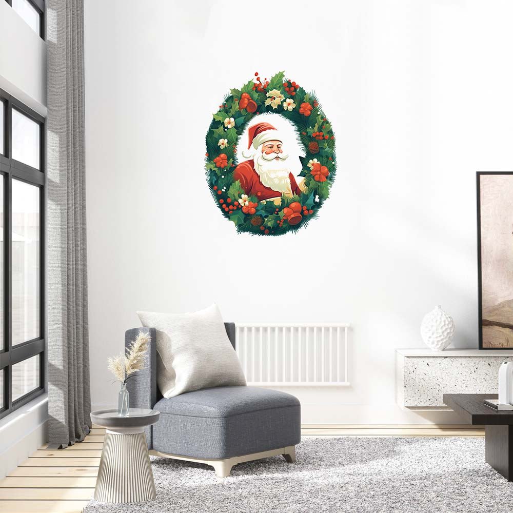 Christmas Wreath Holiday Wooden Original Puzzle - Unipuzzles
