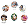 Christmas Wreath Holiday Wooden Original Puzzle - Unipuzzles