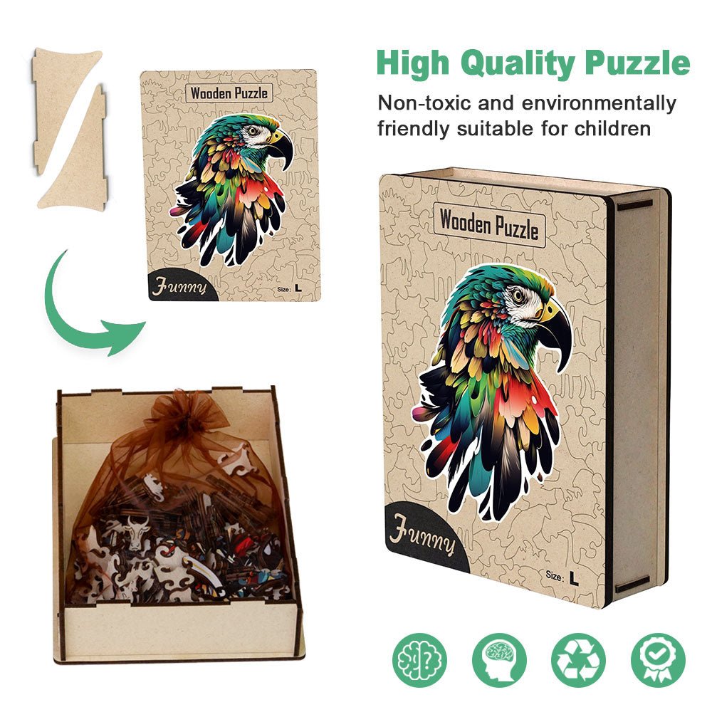 Colorfull Eagle Jigsaw Puzzles - Unipuzzles