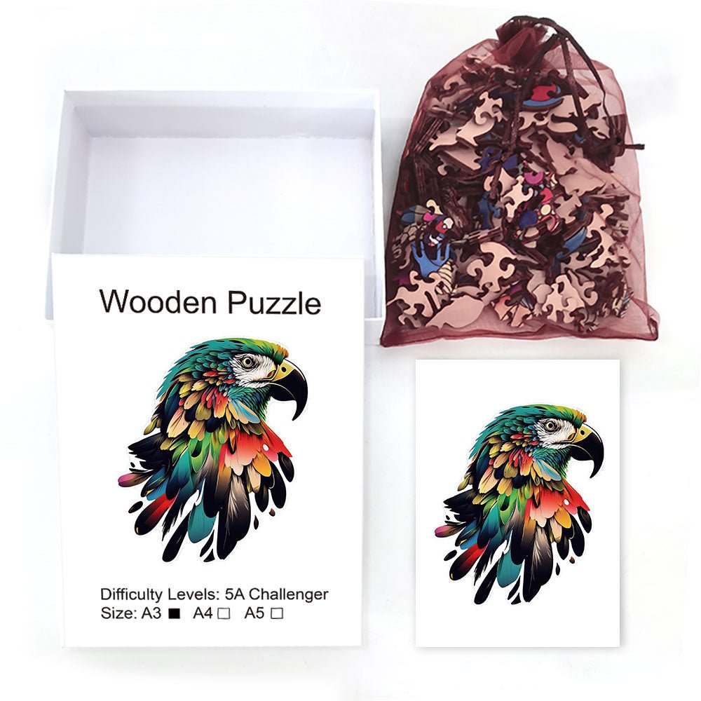 Colorfull Eagle Jigsaw Puzzles - Unipuzzles