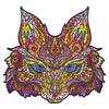 Colorfull Fox Wooden Jigsaw Puzzle - Unipuzzles