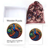 Colorfull Peacock Wooden Jigsaw Puzzles - Unipuzzles