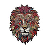 Colourful Twilight Lion Wooden Puzzle - Unipuzzles