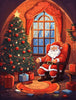 Cosy Cottage Santa Wooden Original Jigsaw Puzzle - Unipuzzles