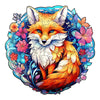 Cute and beautiful fox original wooden puzzle - Unipuzzles