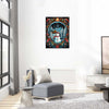 Decorative Painting Style Christmas Snowman Wooden Puzzle - Unipuzzles