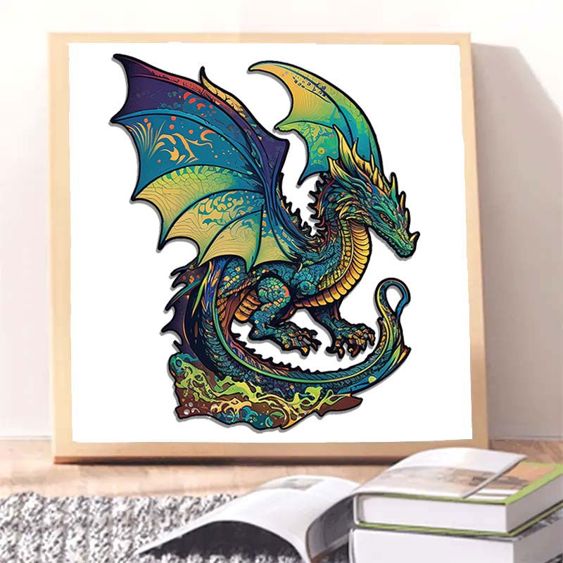 Dragon Wooden Jigsaw Puzzle - Unipuzzles