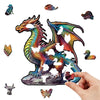 Dragon Wooden Jigsaw Puzzle - Unipuzzles