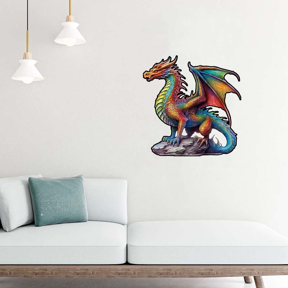 Dragon Wooden Jigsaw Puzzle - Unipuzzles