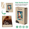 Father Christmas and Dog Wooden Puzzle - Unipuzzles
