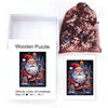 Father Christmas Doll Wooden Original Jigsaw Puzzle - Unipuzzles