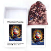 Father Christmas in the Snow Wooden Original Jigsaw Puzzle - Unipuzzles