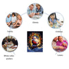 Father Christmas in the Snow Wooden Original Jigsaw Puzzle - Unipuzzles