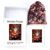 Father Christmas Wooden Puzzle Sitting on a Chair - Unipuzzles