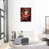 Father Christmas Wooden Puzzle Sitting on a Chair - Unipuzzles