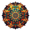 Flower Mandala Wooden Jigsaw Puzzle - Unipuzzles