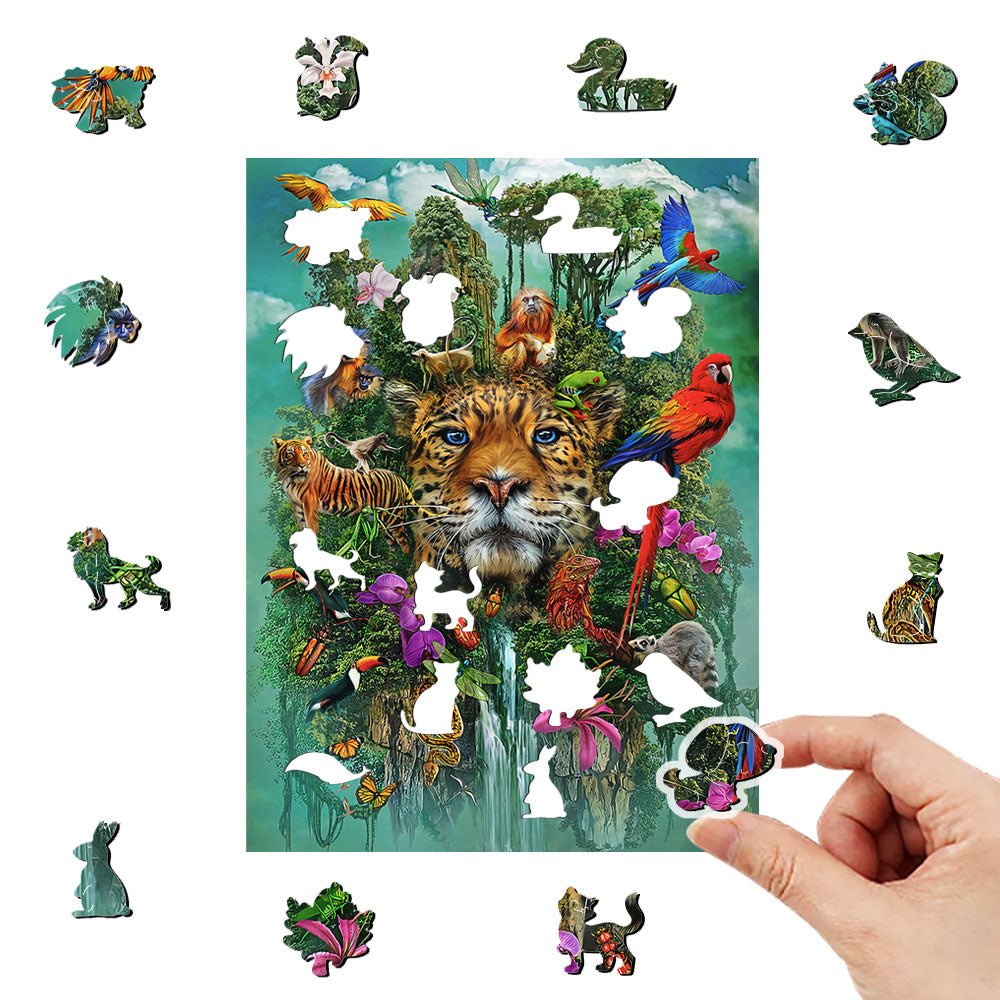 Forest Animals Wooden Puzzle - Unipuzzles