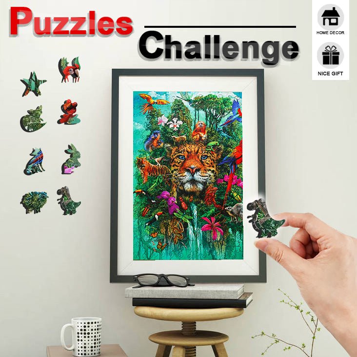 Forest Animals Wooden Puzzle - Unipuzzles