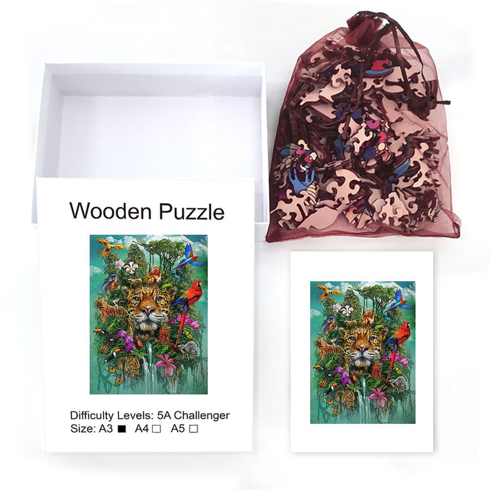 Forest Animals Wooden Puzzle - Unipuzzles