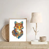 Load image into Gallery viewer, Fox Wooden Puzzle Original Animal Figure - Unipuzzles