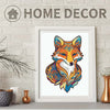 Load image into Gallery viewer, Fox Wooden Puzzle Original Animal Figure - Unipuzzles
