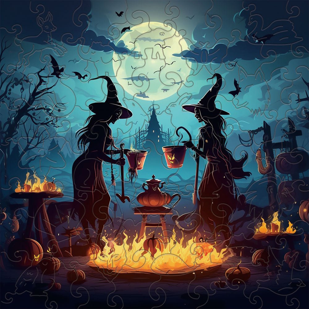 Halloween Animal Party - Unipuzzles