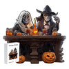 Laden Sie das Bild in den Galerie-Viewer, Halloween Fright Night wooden puzzle - Unipuzzles