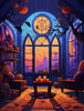 Load image into Gallery viewer, Halloween home scene layout - Unipuzzles