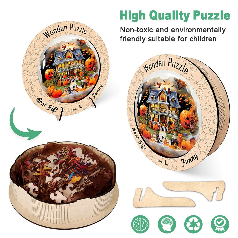 Halloween magic castle fantasy fairy tale - Unipuzzles