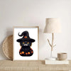 Load image into Gallery viewer, Halloween naughty cat wooden puzzle - Unipuzzles