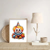 Halloween smiling clown wooden puzzle - Unipuzzles