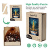 House Like Christmas Tree Wooden Original Jigsaw Puzzle - Unipuzzles