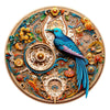 Kingfisher and Flower Wooden Original Puzzle - Unipuzzles