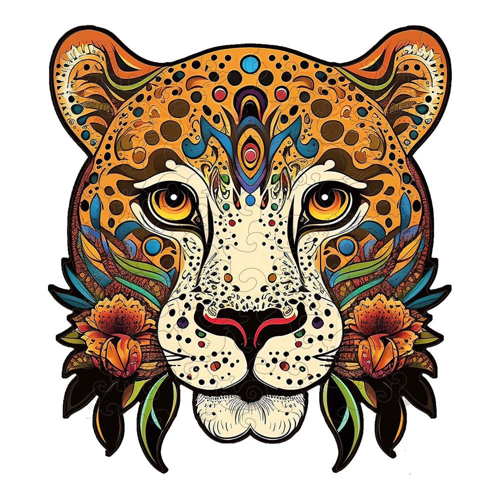 Leopard wooden Jigsaw Puzzles - Unipuzzles