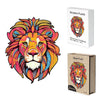 Lion Wooden Jigsaw Puzzle - Unipuzzles