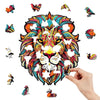 Lion Wooden Jigsaw Puzzle - Unipuzzles