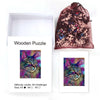 Oil painting style quiet cat wooden puzzle - Unipuzzles