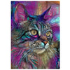 Charger l&#39;image dans la visionneuse de la galerie, Oil painting style quiet cat wooden puzzle - Unipuzzles
