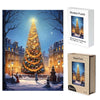Laden Sie das Bild in den Galerie-Viewer, Ornamental Christmas Tree Wooden Original Puzzle - Unipuzzles
