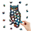 Owl Wooden Jigsaw Puzzle - Unipuzzles