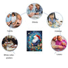 Red Hat Father Christmas Wooden Puzzle - Unipuzzles