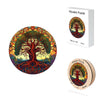 Red Tree Wooden Puzzle Original Animal Figure - Unipuzzles