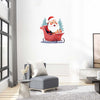 Round Father Christmas Wooden Original Puzzle - Unipuzzles