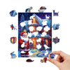 Santa Before Christmas Eve Wooden Original Jigsaw Puzzle - Unipuzzles