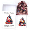 Santa Claus holiday Wooden Jigsaw Puzzle - Unipuzzles