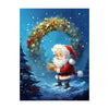 Santa reads a wreath - Unipuzzles