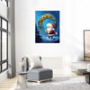Santa reads a wreath - Unipuzzles